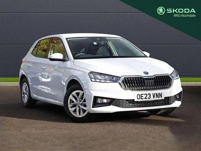 Used Skoda Fabia Comfort 79 HP (58 kW) 2023 Moon white metallic Hatchback