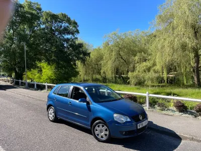 Used VW Polo S 80 HP (58 kW) 2006 Blue Hatchback