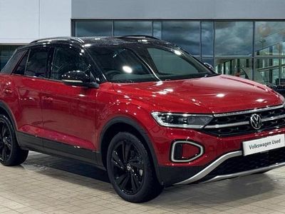 New VW T-Roc Style 115 HP (84 kW) 2025 Kings red premium metallic black SUV