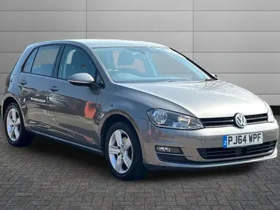 Used VW Golf VII Match 120 HP (88 kW) 2014 Limestone grey Hatchback