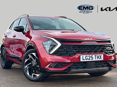 Red Used 2025 Kia Sportage GT-Line SUV | £26,995 (Good price)