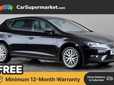 Used Seat Leon SE Dynamic 110 HP (80 kW) 2018 Black Hatchback