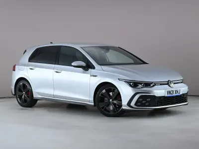 Used VW Golf VII GTD 150 HP (110 kW) 2021 Silver Hatchback