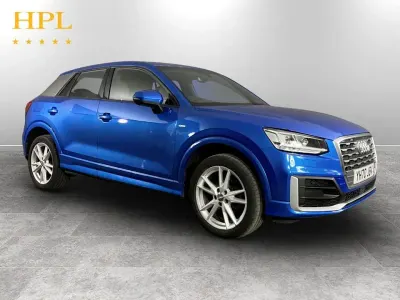 Used Audi Q2 S-Line 116 HP (85 kW) 2020 Blue SUV