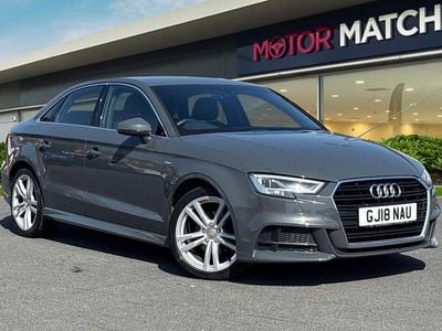 Used Audi A3 S-Line 2018 Grey Sedan