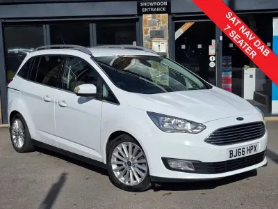 Used Ford Grand C-Max Titanium 2016 White MPV