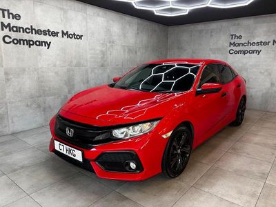 Used Honda Civic SR 129 HP (94 kW) 2017 Red Hatchback