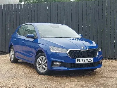 Used Skoda Fabia Comfort 80 HP (58 kW) 2022 Blue Hatchback