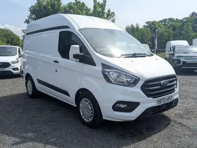 Used Ford Transit Custom Trend 130 HP (95 kW) 2020 White Van
