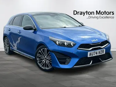 Used Kia Ceed GT-Line S 138 HP (101 kW) 2024 Blue Hatchback