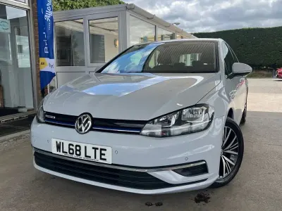 Used VW Golf VII SE 130 HP (95 kW) 2019 Silver Hatchback