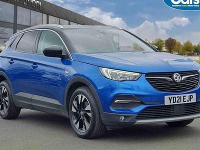 Used Vauxhall Grandland X Edition 131 HP (96 kW) 2021 Blue SUV