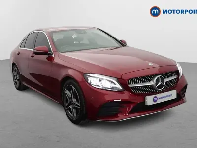 Käytetty Mercedes C300 AMG Line Premium 258 HP (189 kW) 2019 Punainen Sedan