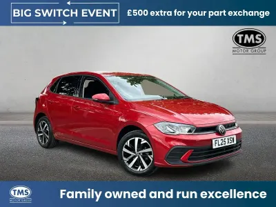 Used VW Polo Match 95 HP (69 kW) 2025 Red Hatchback