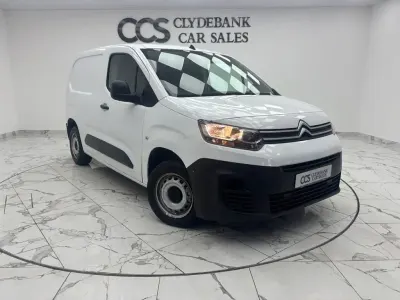 Gebraucht Citroën Berlingo 75 PS (55 kW) 2021 Weiß Van / Kleinbus