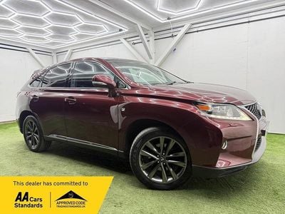 Used Lexus RX450h Sport Line 2012 Red SUV