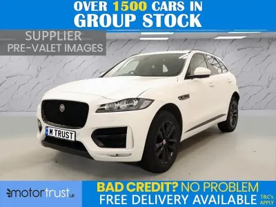 Begagnad Jaguar F-Pace R-Sport 180 HK (132 kW) 2019 Vit SUV