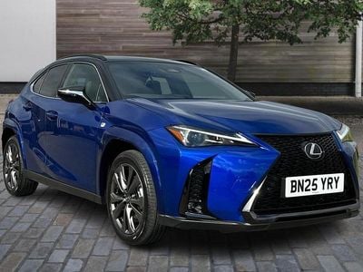 Blue/black Used 2025 Lexus UX 300h Sport Line SUV | £36,866 (A bit pricey)