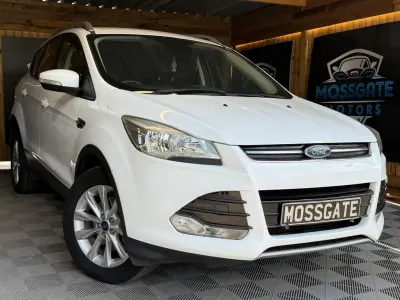 Used Ford Kuga Titanium 150 HP (110 kW) 2016 White SUV