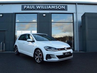 White Used 2020 VW Golf VII GTI Hatchback | £23,995 (Fair price)