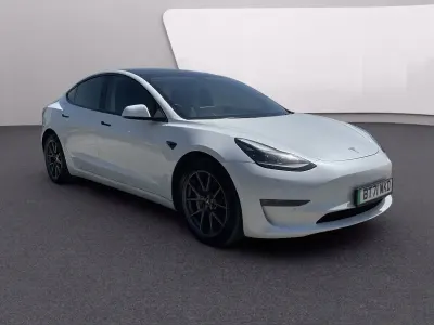Used Tesla Model 3 Long Range AWD 254 kW (346 HP) 2021 White Sedan
