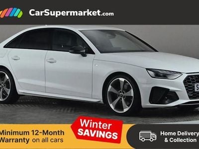 White Used 2020 Audi A4 Black Edition Sedan | £18,897 (A bit pricey)