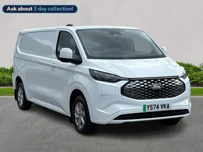 Used Ford E-Transit Limited 100 kW (136 HP) 2024 White Van