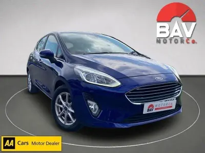 Used Ford Fiesta Zetec 100 HP (73 kW) 2017 Blue Hatchback