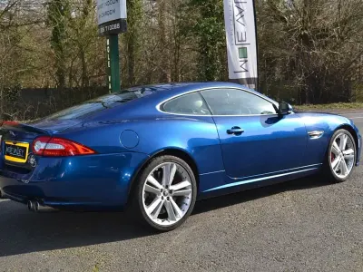 Used Jaguar XKR Supercharged 510 HP (375 kW) 2012 Kynate blue Coupe