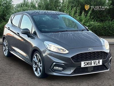 Grey Used 2018 Ford Fiesta ST-Line Hatchback | £7,999 (Fair price)