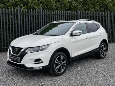 Used Nissan Qashqai N-Connecta 110 HP (80 kW) 2017 White SUV