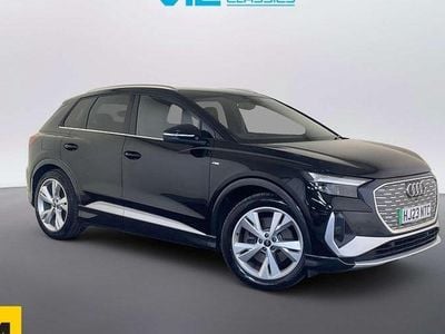 Used Audi Q4 e-tron S-Line 150 kW (204 HP) 2023 Black SUV