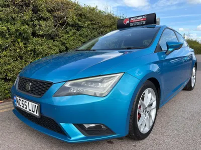 Begagnad Seat Leon Sport 2013 Blå Sportkupé