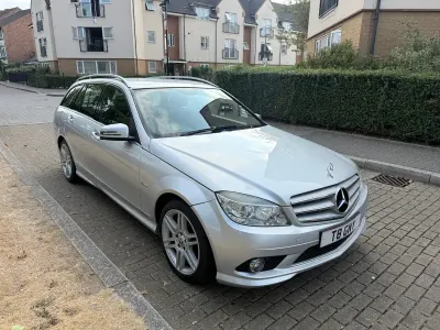 Used Mercedes C180 2009 Silver Estate