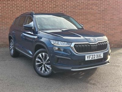 Blue Used 2022 Skoda Kodiaq SE Drive SUV | £22,293 (Good price)
