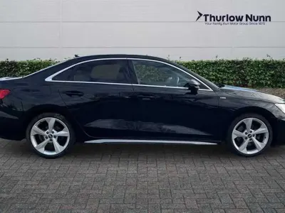 Used Audi A3 S-Line 150 HP (110 kW) 2021 Black Sedan