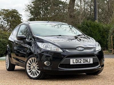Used Ford Fiesta Titanium 96 HP (70 kW) 2012 Black Hatchback
