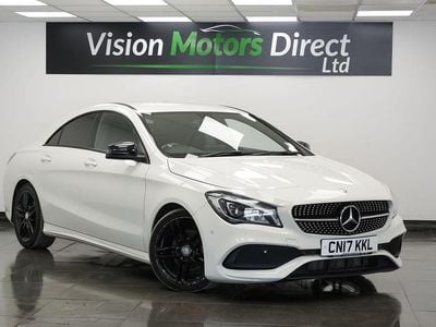 Used Mercedes CLA180 AMG line 122 HP (89 kW) 2016 White Sedan