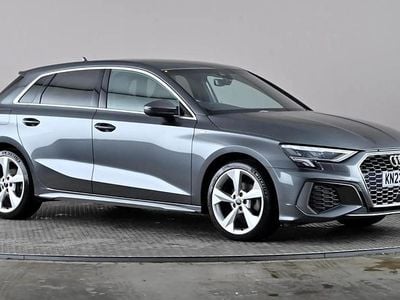 Used Audi A3 S-Line 150 HP (110 kW) 2023 Grey Sedan