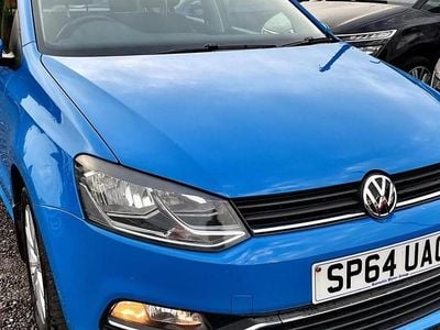 Blue Used 2014 VW Polo SE Hatchback | £4,950 (Fair price)