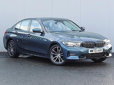 Used BMW 320 Sport Line 184 HP (135 kW) 2020 Blue Sedan