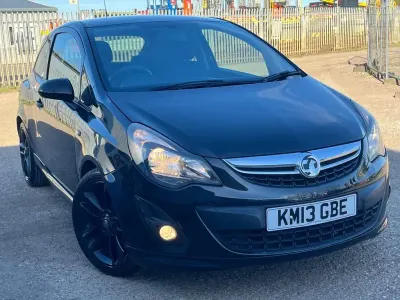 Used Vauxhall Corsa Edition 2013 Black Hatchback