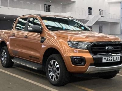 Used Ford Ranger Wildtrack 2022 Orange Pickup