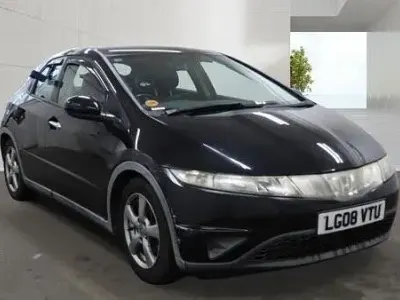 Used Honda Civic SE 138 HP (101 kW) 2008 Black Hatchback