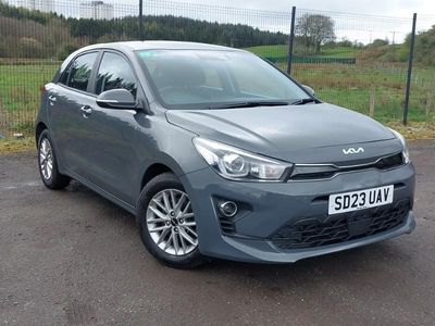 Used Kia Rio 83 HP (61 kW) 2023 Grey Hatchback
