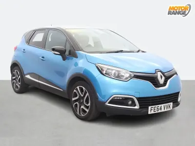 Used Renault Captur Dynamique 90 HP (66 kW) 2014 Blue/black SUV
