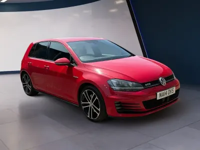 Used VW Golf VII GTD 2014 Red Hatchback