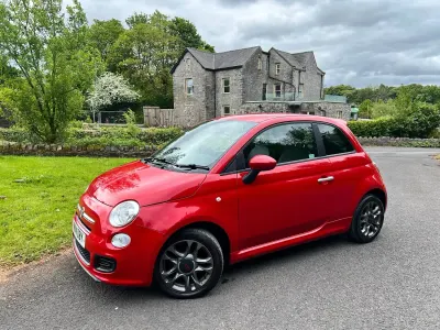 Used Fiat 500 S 69 HP (50 kW) 2014 Red Hatchback