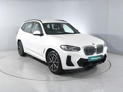 White Used 2022 BMW X3 M Sport SUV | £33,950 (Fair price)