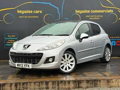 Used Peugeot 207 Allure 92 HP (67 kW) 2012 Silver Hatchback